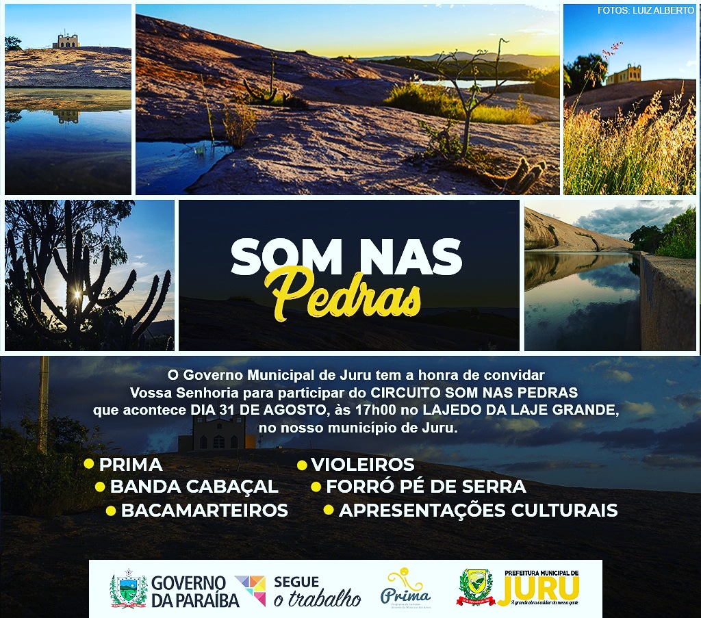 Juru sedia lançamento do projeto Som nas Pedras